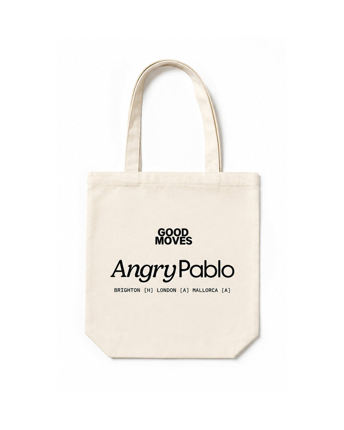 GOOD MOVES Cotton Tote Bag